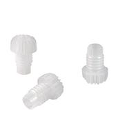 New Plastic Re-usable Wine Corks - 20mm Diameter x 29mm Long - Premium Grade for Use with Sparkling Wines - Wine Bottle Stoppers for Winemaking and Craft Use (100)