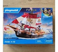 New Playmobil Pirates 71418 Pirate Vessel Ship 101 Piece Set