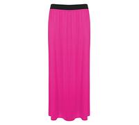 New Plus Size Women Plain Stretch Elasticated Ladies Full Long Maxi Skirt. UK 8-26
