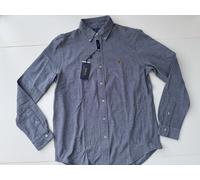 New Polo Ralph Lauren Knit Oxford Mesh Navy Size L Shirt.