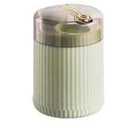 New Pop-Up Automatic Toothpick Dispenser, Luxury Push Button Toothpick Holder, Portable Toothpick Holder Pops Out, Household Living Room Toothpick Jar, For Home Kitchen Restaurant Table (Green)