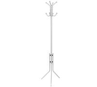 vidaXL Metal White Coat Stand, White