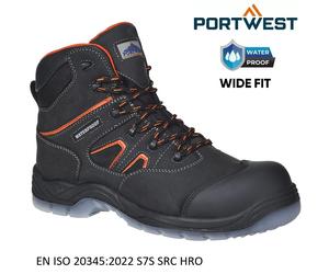 New PORTWEST Compositelite Waterproof Safety Boots S7S Padded Work Mens Hiker Sz