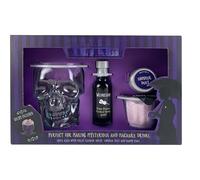 New Potion Gift Set Including 1 x Skull Shaped Glass Mason Jar, 50ml Violet Flavoured Drink Mix, 12g Shimmer Dust, 6g Candy Floss, Also Contain A Recipe, A Great Gift for Its Fans.