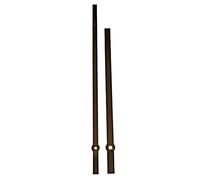 New Press Fit Extra Long Quartz Youngtown 12888 Metal Clock Hands For High Torque Movements 3.1mm & 5.0mm Hand Holes (250mm Gold Metal)