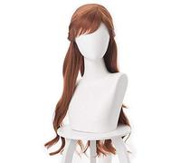 New Princess Anna2 Cosplay Wigs Long Wavy Brown Braids Party Hair Girls Wig++free cap One Size Brown
