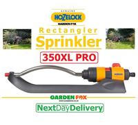 new PRO HOZELOCK Rectanglar Lawn SPRINKLER 350m2 100-100-265 5010646064187 WRT