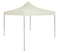 vidaXL Professional Folding Party Tent 2x2 m Steel White