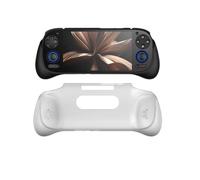 New Protective Case Cove for Retroid Pocket 5 Grip Stand Holder Protective TPU Shell Case Anti-Scratch Protective Sleeve for Retroid Grip For RP5 Game Console Accessories (white)