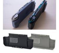 New Protective Case for Retroid Pocket 4/4 Pro Reversible Grip Case Protective PL Shell Case Retroid Grip for RP4 Game Console Accessories (Black)