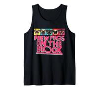 New Pugs On The Block Funny Pug Owner Pop Culture Gift Tank Top