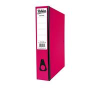 New Pukka Pads Foolscap Lock Spring Box Files 75mm Document A4 Paper Storage Folder (Pink)