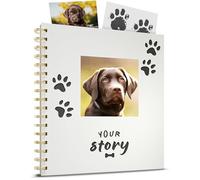 New Puppy Gift - Dog Memory Book & Keepsake Photo Album | Thoughtful Gift for New Puppy Owners, Dog Mums & Dads | Puppy Planner, Diary & Scrapbook