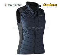 NEW Quality Deerhunter Ladies Caroline Padded Gilet / Waistcoat With Zip Pockets