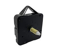 New Quartz Ticking Clock Movement Mechanism Motor Repair Kit Battery Powered ROHS Suitable Baitu 6168 Replacement (Long - Gold Thread 15mm - Total Length 21mm, With Hanger)