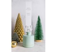 New Quiet Luxury Reed Diffuser 70ml,Green Glass with 3D Bow Cap, Raspberry & Vanilla Scent, Elegant Home Fragrance for Bedrooms, Bathrooms, and Living Spaces, Perfect for Gifting or Self-Care -A17