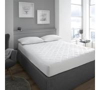 Gaveno Cavalia Extra Soft QUILTED MATTRESS PROTECTOR White Super-King