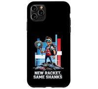 New Racket Same Shanks Funny British Padel Comic Hero Design Case for iPhone 11 Pro Max