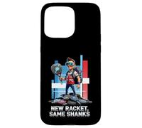 New Racket Same Shanks Funny British Padel Comic Hero Design Case for iPhone 15 Pro Max