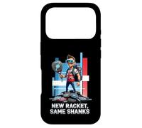 New Racket Same Shanks Funny British Padel Comic Hero Design Case for iPhone 17 Pro