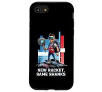 New Racket Same Shanks Funny British Padel Comic Hero Design Case for iPhone SE (2020) / 7/8