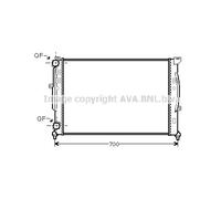 AVA COOLING SYSTEMS AI2189 Engine radiator