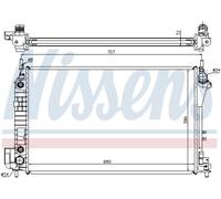 Engine Cooling Radiator Fits Cadillac BLS Wagon Fiat Croma Opel - Nissens 63023