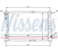 New Radiator, engine cooling for CHEVROLET:MATIZ,SPARK,SPARK LITE 96477777
