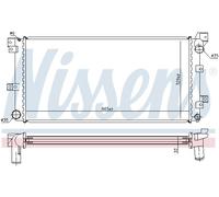 New Radiator, engine cooling for CHRYSLER DODGE PLYMOUTH:CARAVAN,CARAVAN III