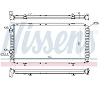 NISSENS 61390A Engine radiator