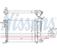 NISSENS 61335A Engine radiator