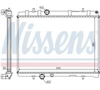 New Radiator, engine cooling for CITROËN PEUGEOT:407,C5 II,C5 III,2008 I