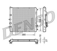 New Radiator, engine cooling for CITROËN PEUGEOT:DS3,207,C3 II,208 I,207 CC