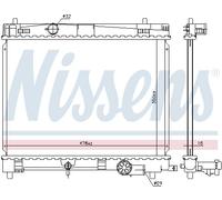 Nissens Engine Coolant Radiator 646859 for eg. DAIHATSU CHARADE (2011) 1.3 VVTI
