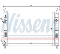 New Radiator, engine cooling for FIAT:ALBEA,PETRA,SIENA,PALIO,PALIO / ALBEA
