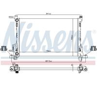 New Radiator, engine cooling for FIAT OPEL RENAULT VAUXHALL:TALENTO Bus