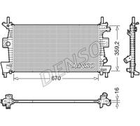 DENSO DRM10114 Engine radiator