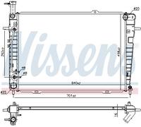 Nissens Radiator Engine Cooling 675015 - Hyundai/Kia G6BA 2.7L & G4GC 2.0L (Tucson, Sportage II)