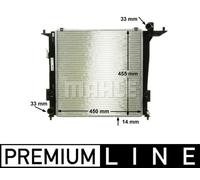 New Radiator, engine cooling for KIA:CEE'D SW,PRO CEE'D,CEE'D Hatchback