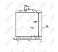 New Radiator, engine cooling for KIA:MORNING,PICANTO,EUROSTAR,MORNING I