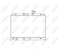 New Radiator, engine cooling for KIA:RIO II,PRIDE II,RIO II Saloon 253101G000