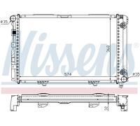 Nissens Radiator 62670A - Engine Cooling for Mercedes-Benz 190 (W201) 2.0L M102 4-cylinder