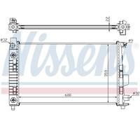 NISSENS 62781A Engine radiator