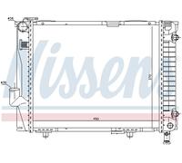 Nissens Coolant Radiator 62711 for Mercedes-Benz W124 260 2.6 (1985)