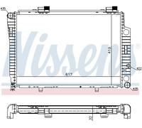 NISSENS 62750A Engine radiator