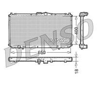 Denso DRM45010 Engine Cooling Radiator