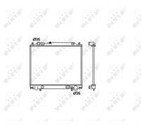 New Radiator, engine cooling for MITSUBISHI:L400 Bus,STARWAGON,SPACE GEAR