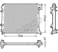 New Radiator, engine cooling for NISSAN RENAULT:KADJAR,ESPACE V,KICKS II SUV