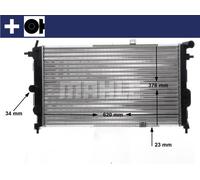 MAHLE ORIGINAL CR 438 000S Engine radiator