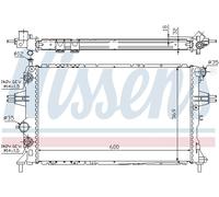 Nissens Engine Radiator 63247A - for Opel/Vauxhall Zafira A, Zafira A MPV, Astra G Coupe